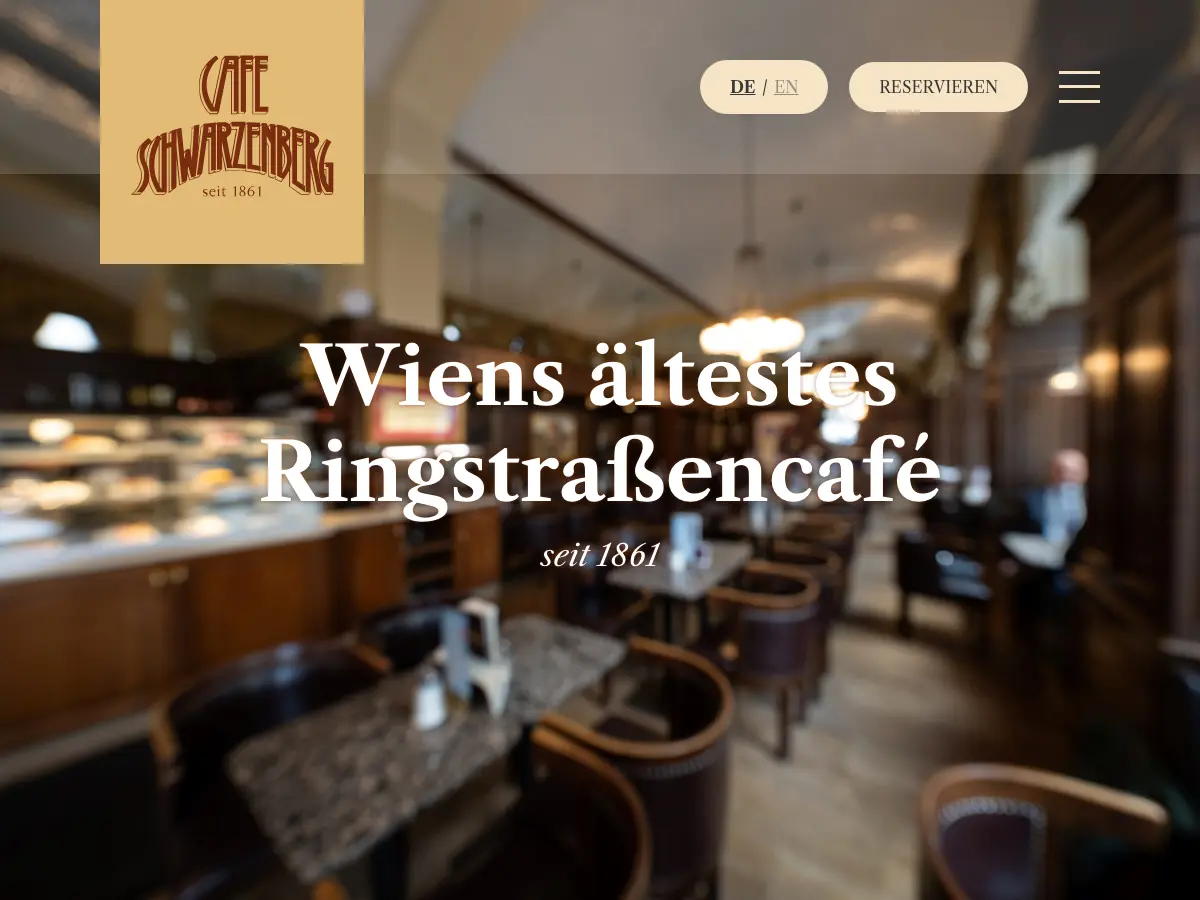 Café Schwarzenberg's website