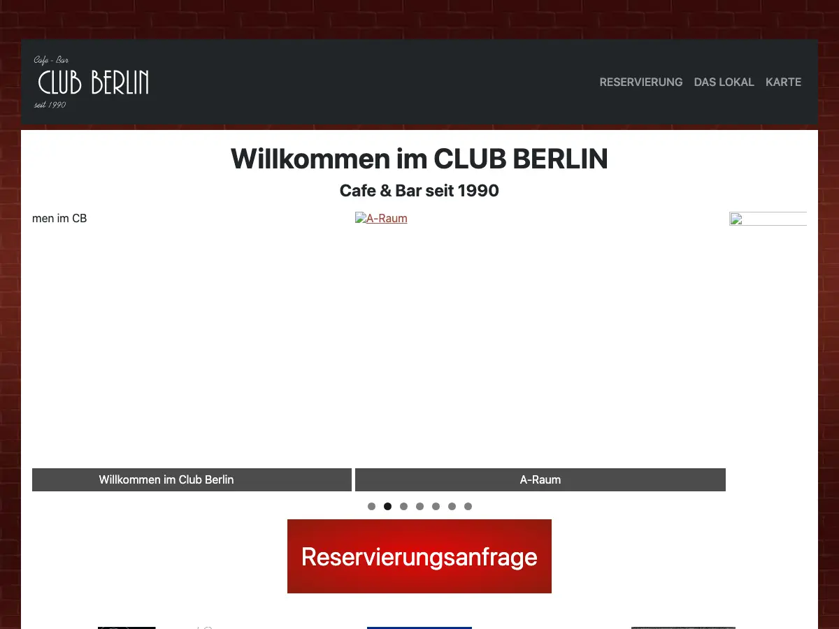Club Berlin's website
