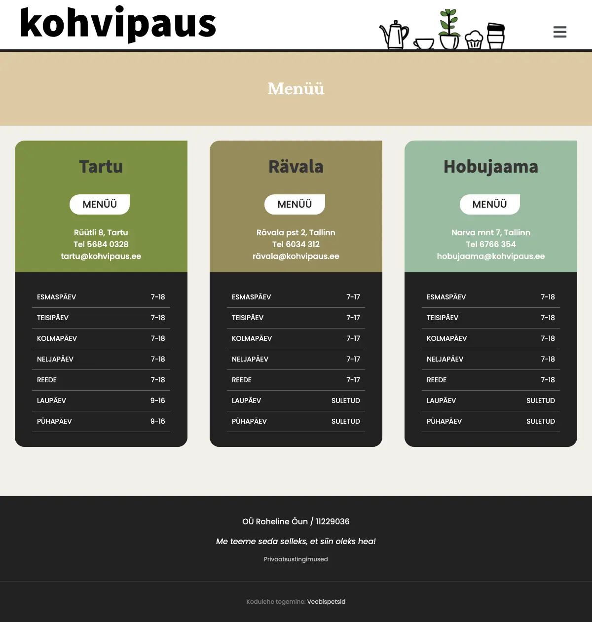 Kohvipaus, photo 1