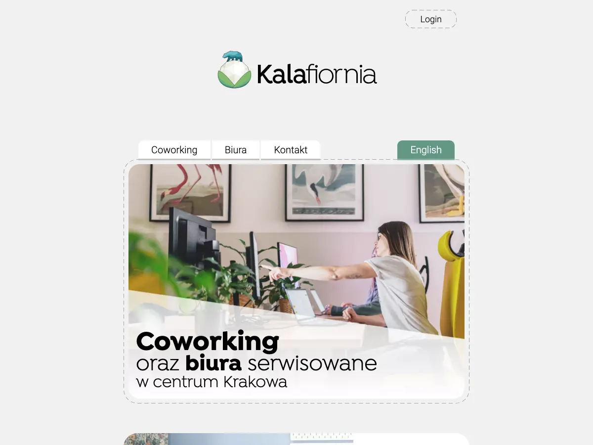 Kalafiornia's website