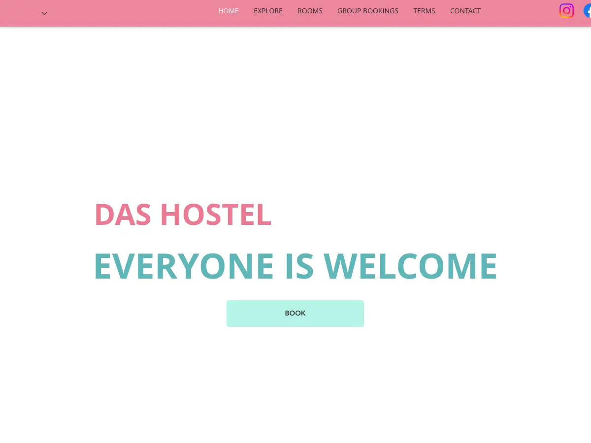 Das Hostel's website
