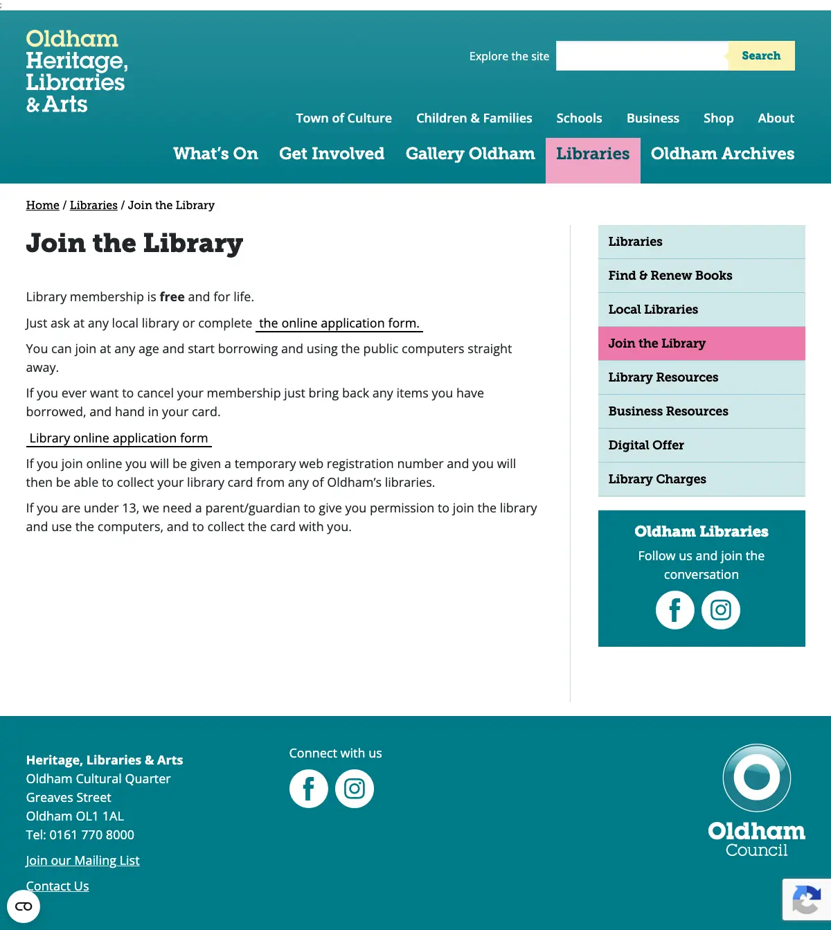 Oldham Library, photo 1
