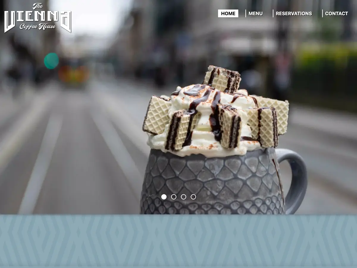 The Vienna Coffee House's website