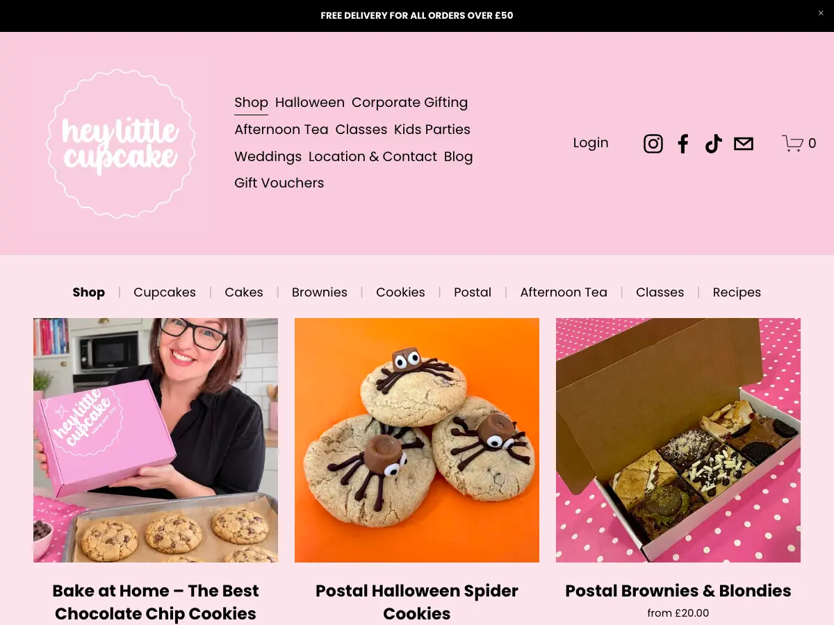 Hey Little Cupcake!'s website