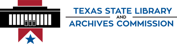 Texas State Library and Archives Commission logo