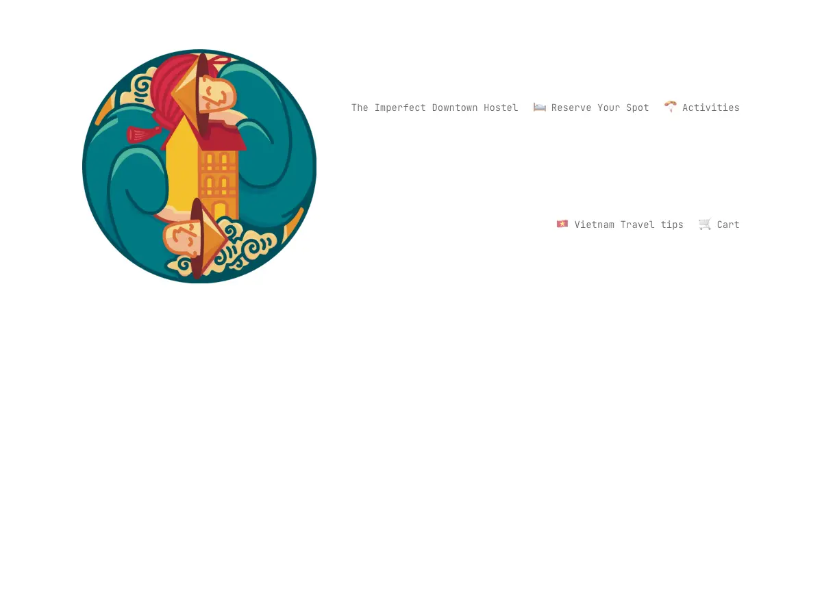 The Imperfect Downtown Hostel's website