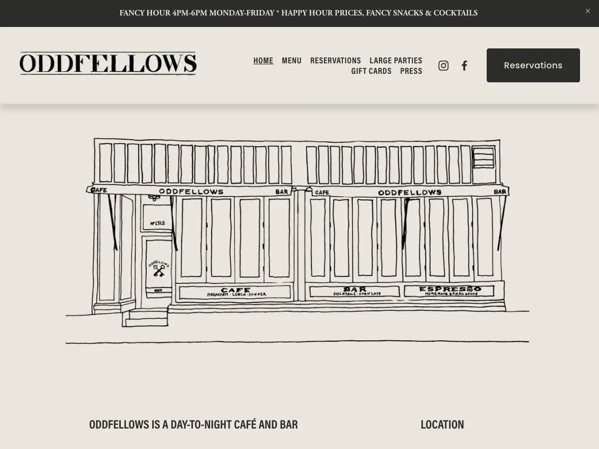 Little Oddfellows's website