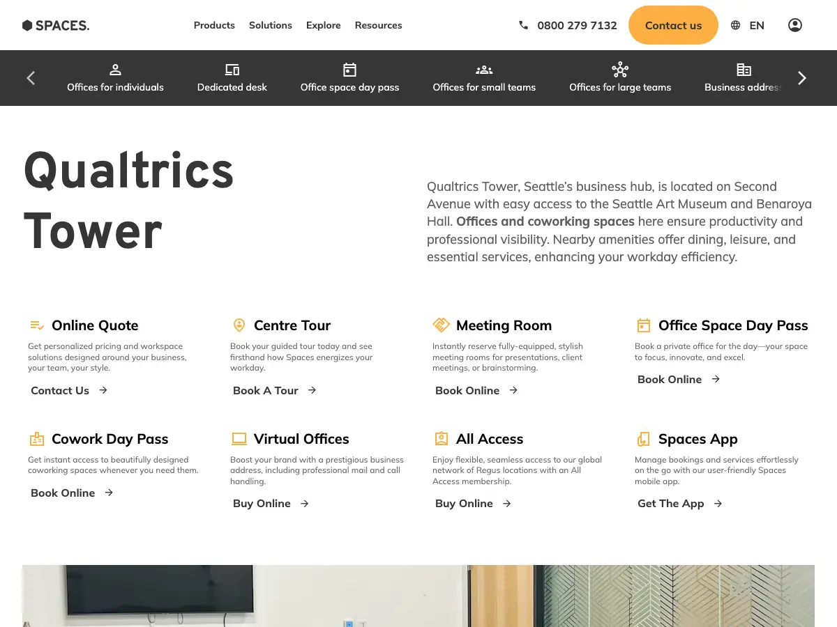 Spaces 2 and U's website