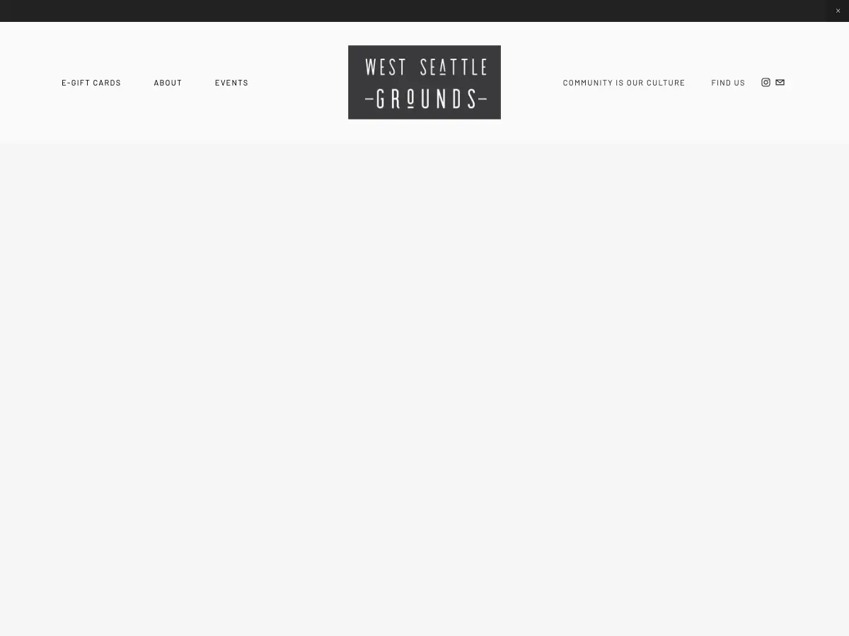 West Seattle Grounds's website