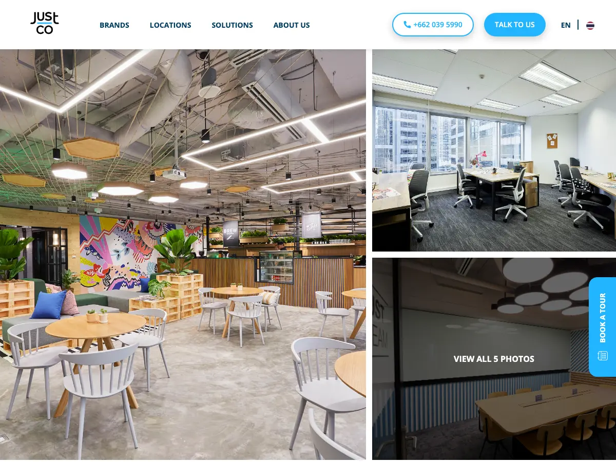 JustCo – Capital Tower, All Seasons Place | Coworking & Office Space's website