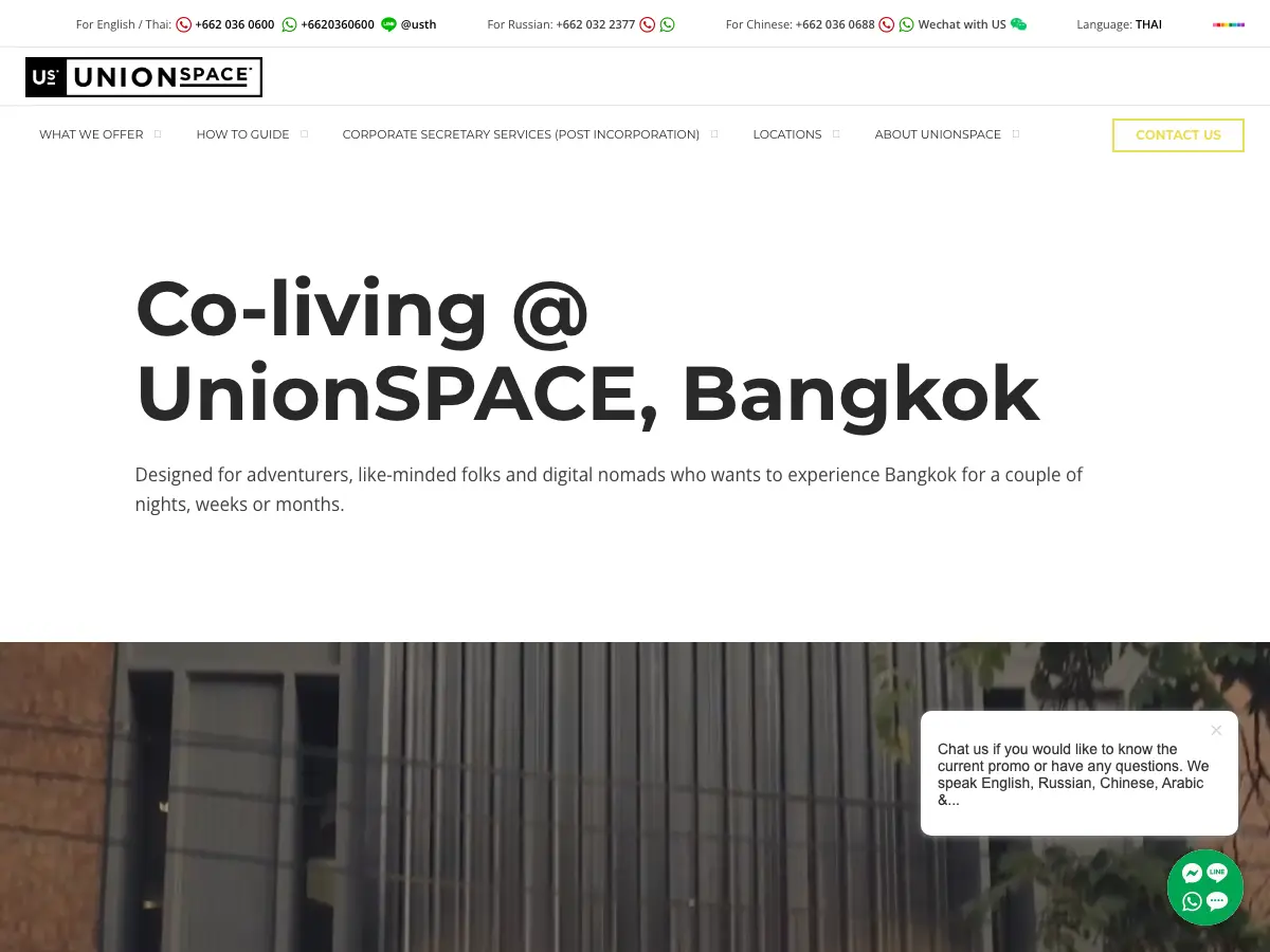The Capsule by UnionSPACE's website