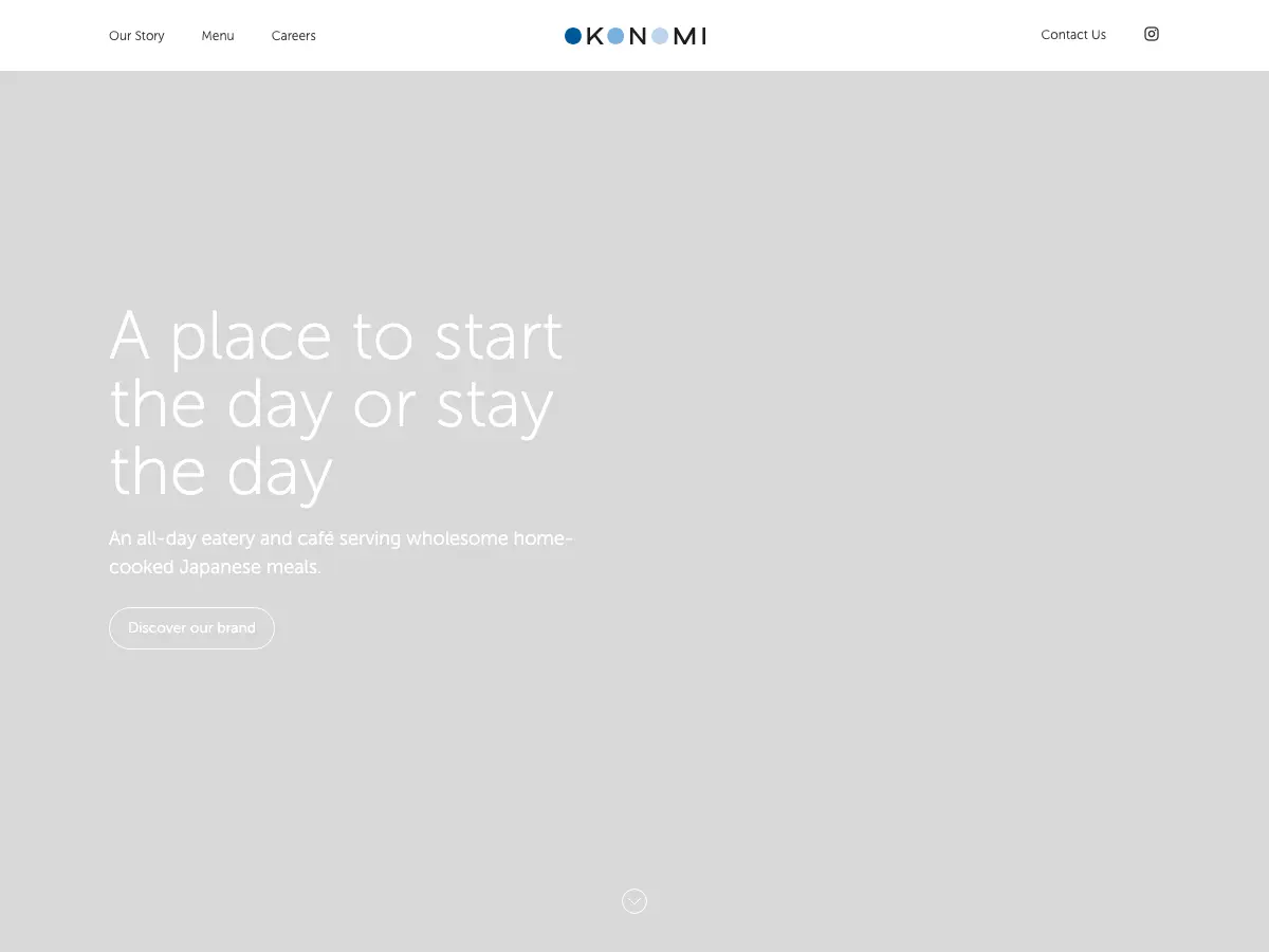 Okonomi's website