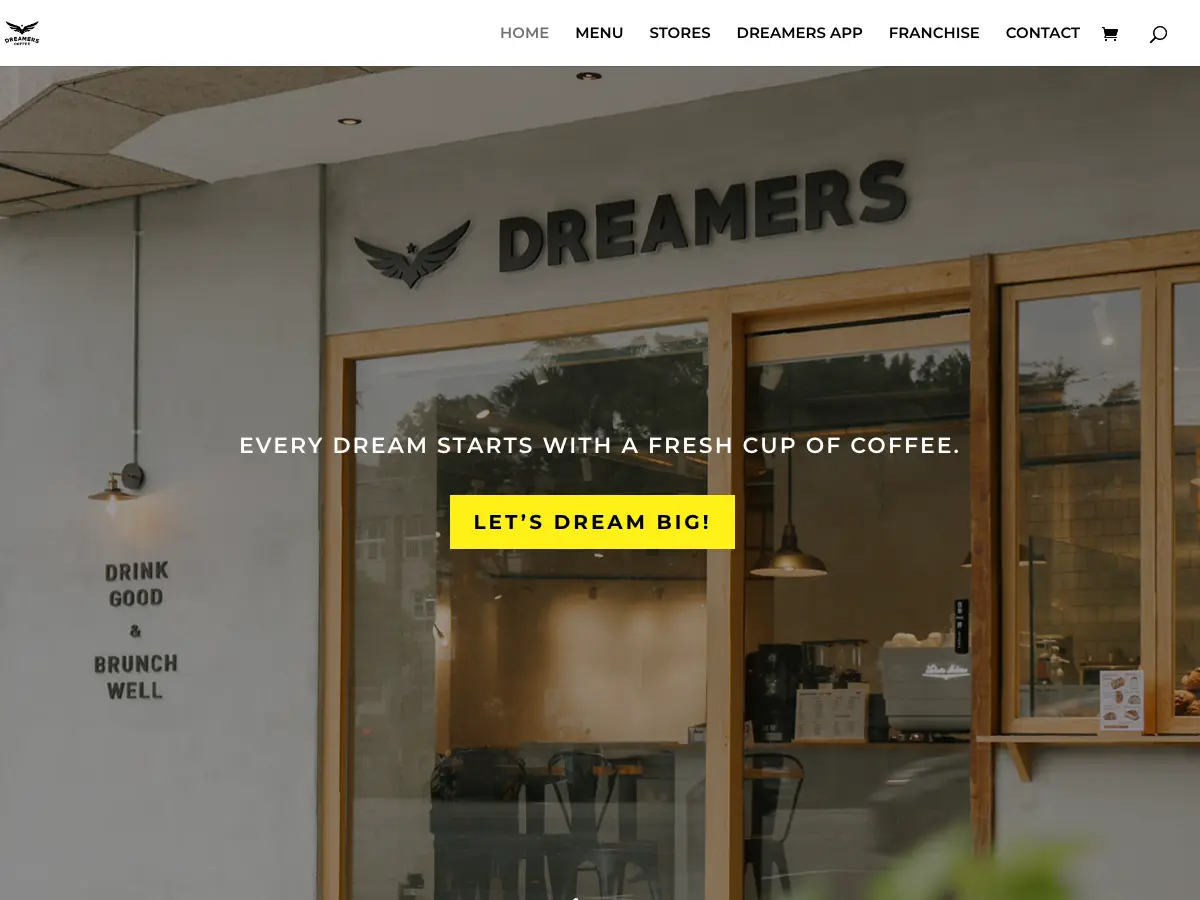 Dreamers's website