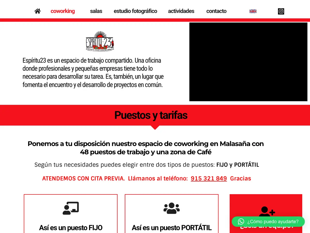 Espíritu 23's website