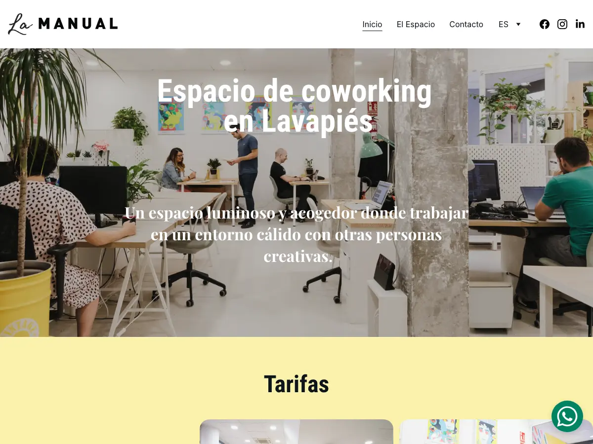 La Manual's website