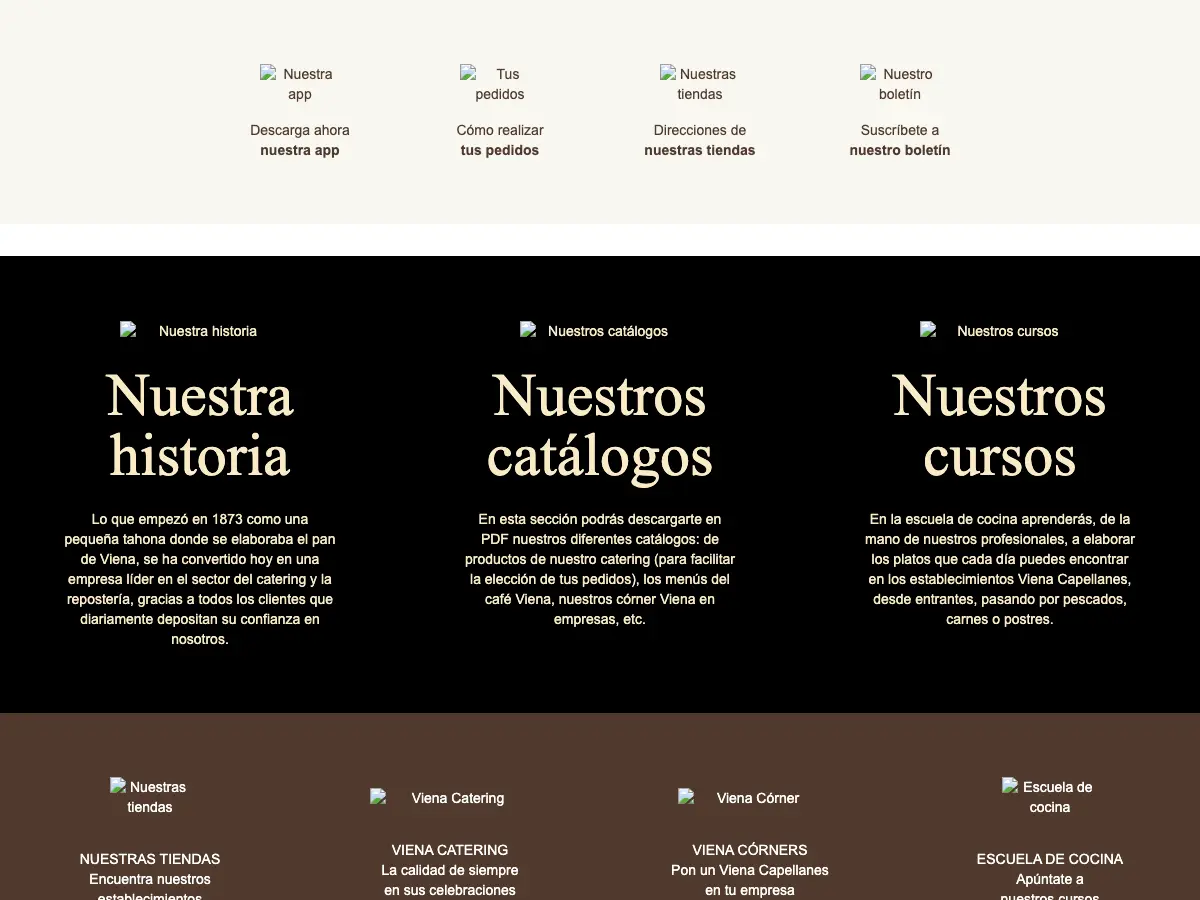 Viena Capellanes's website