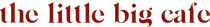 The Little Big cafe logo
