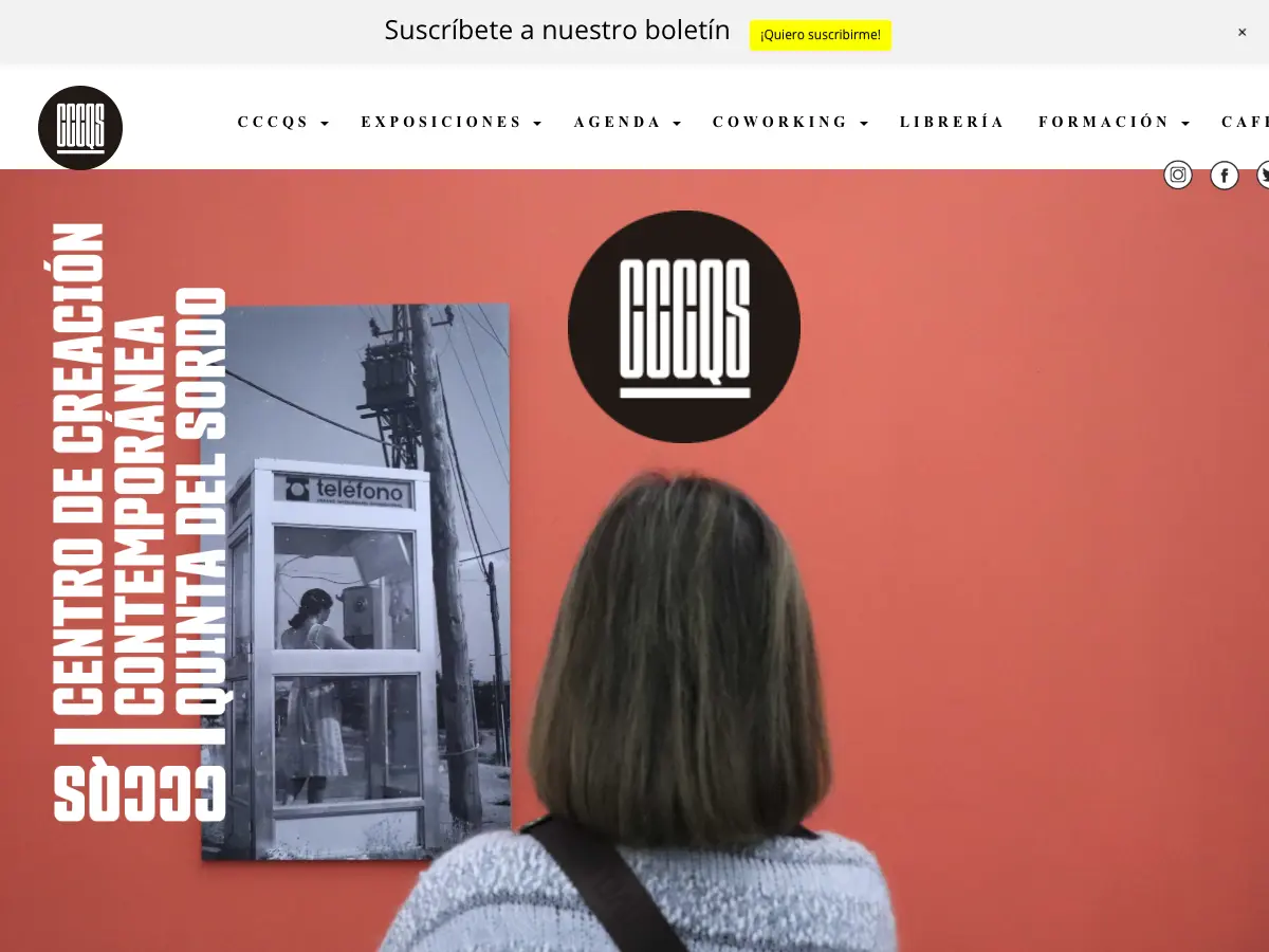 Coworking Quinta del Sordo's website