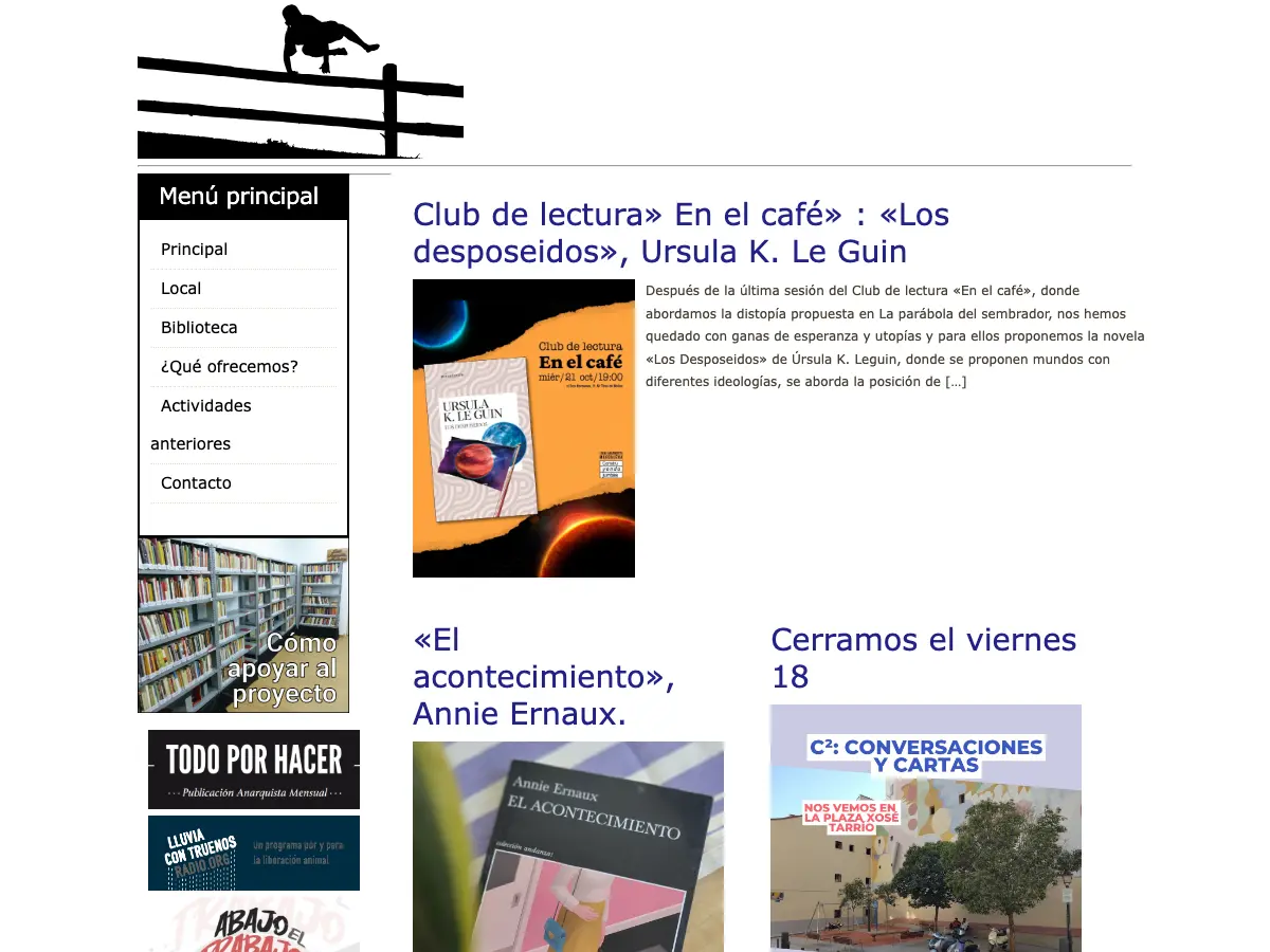 Local anarquista Magdalena's website