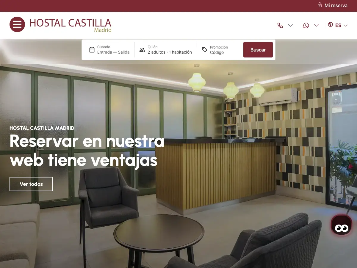 Hostal Castilla I - ATOCHA's website