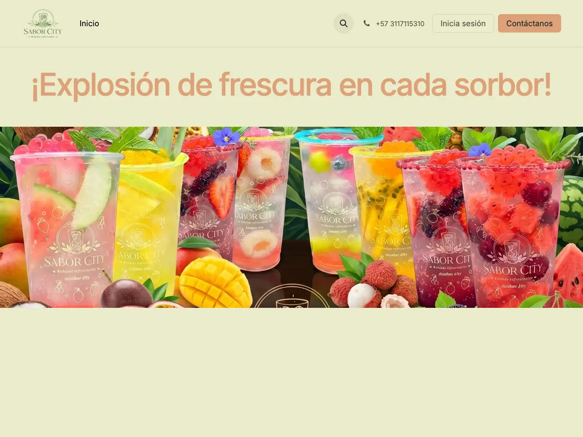 Sabor City's website