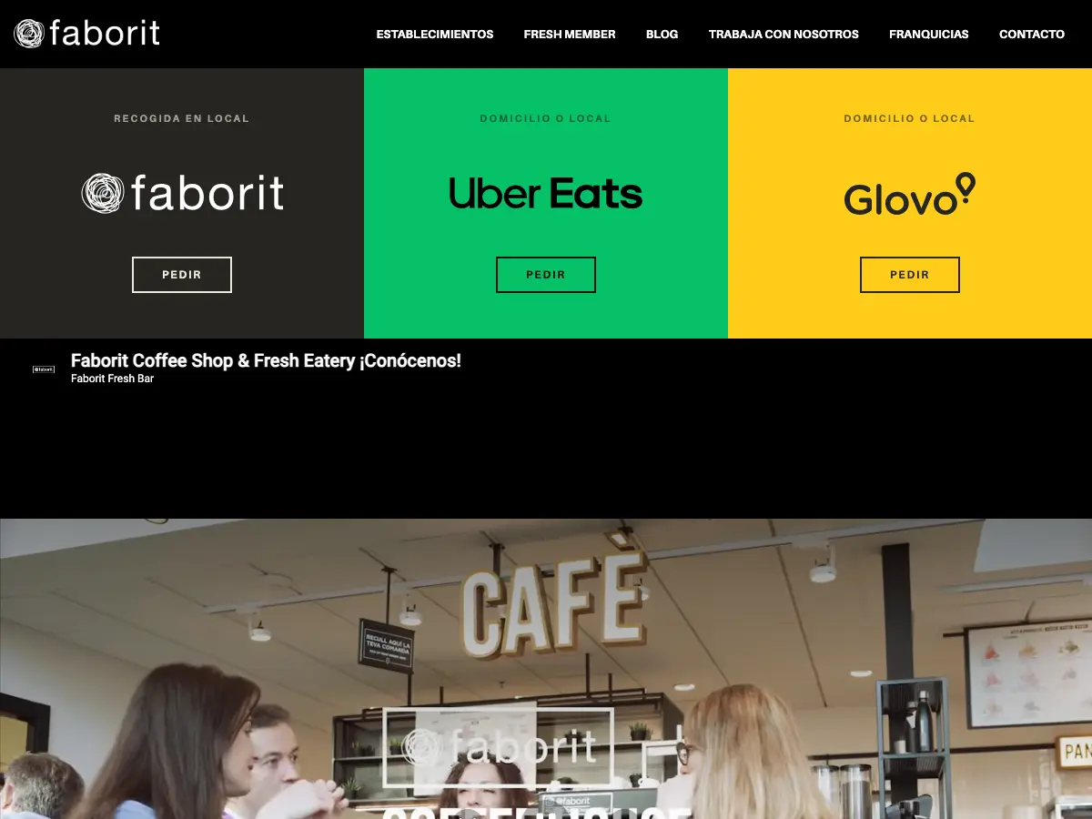 Faborit's website