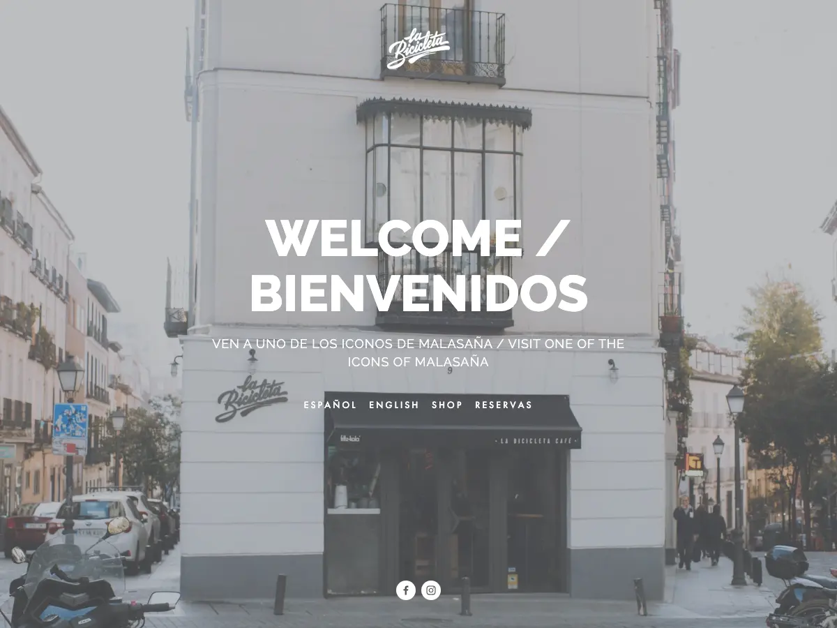 La Bicicleta's website