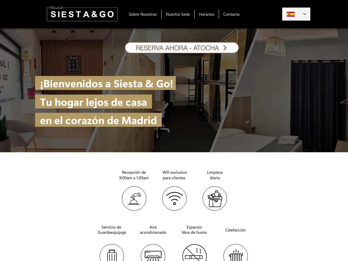Hostal Siesta & Go's website