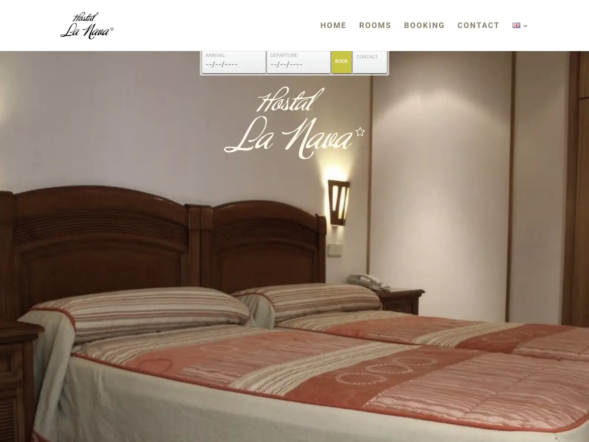Hostal La Nava's website