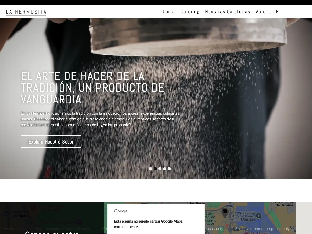 La Hermosita's website