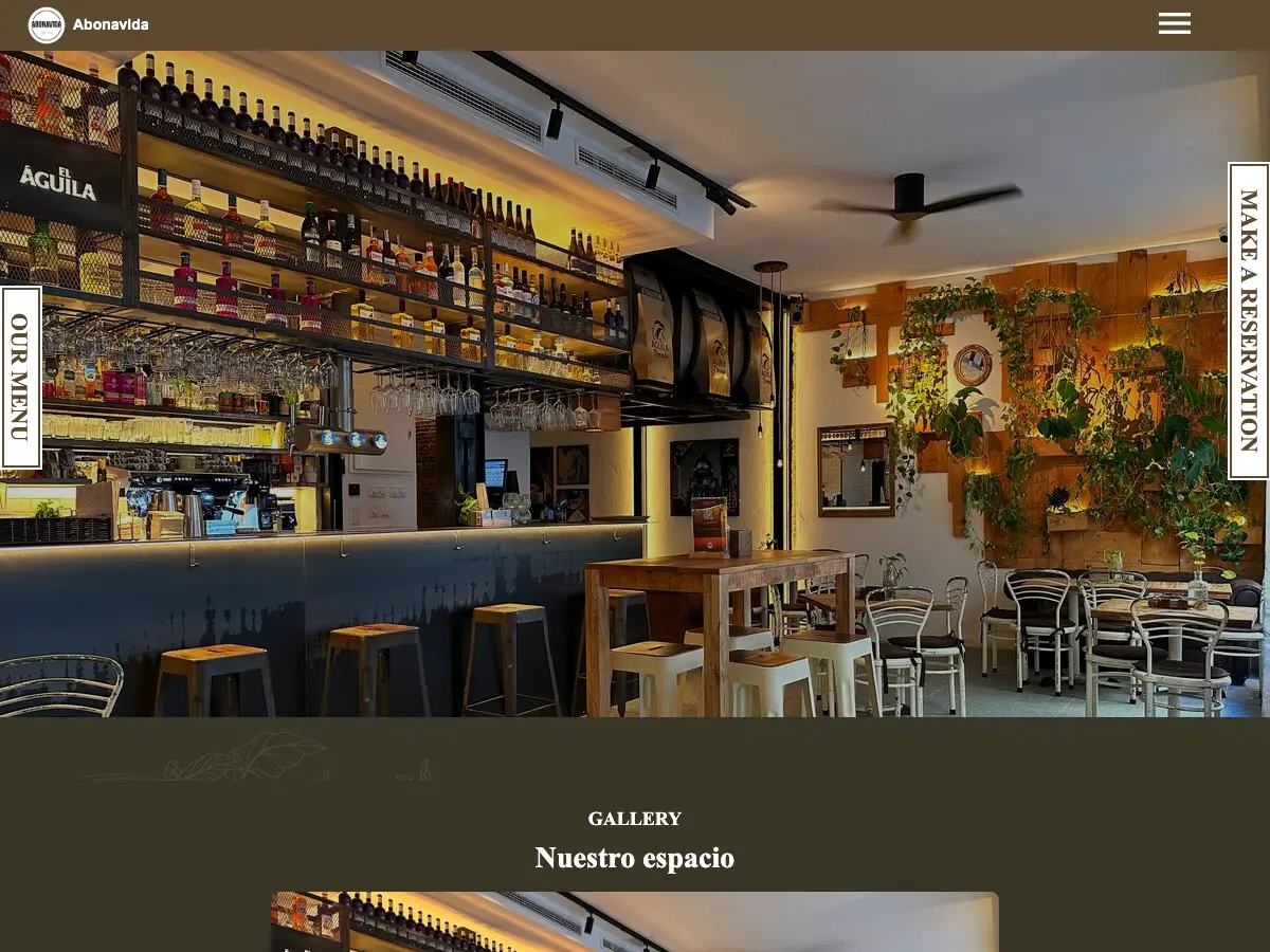 ABONAVIDA's website