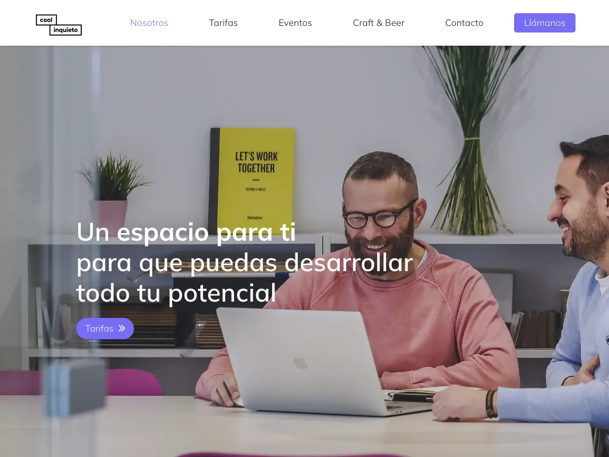 Cool Inquieto's website