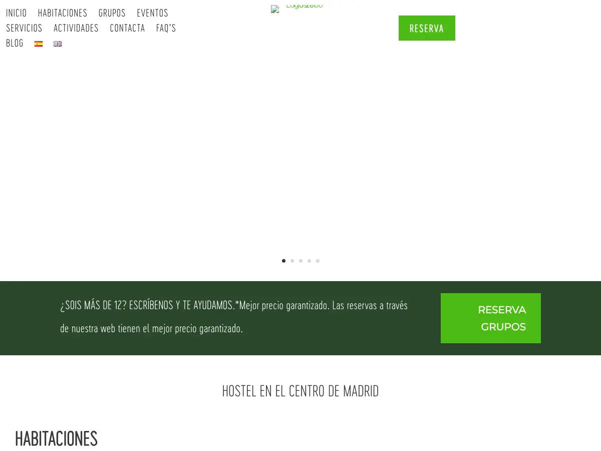2060 The Newton Hostel's website