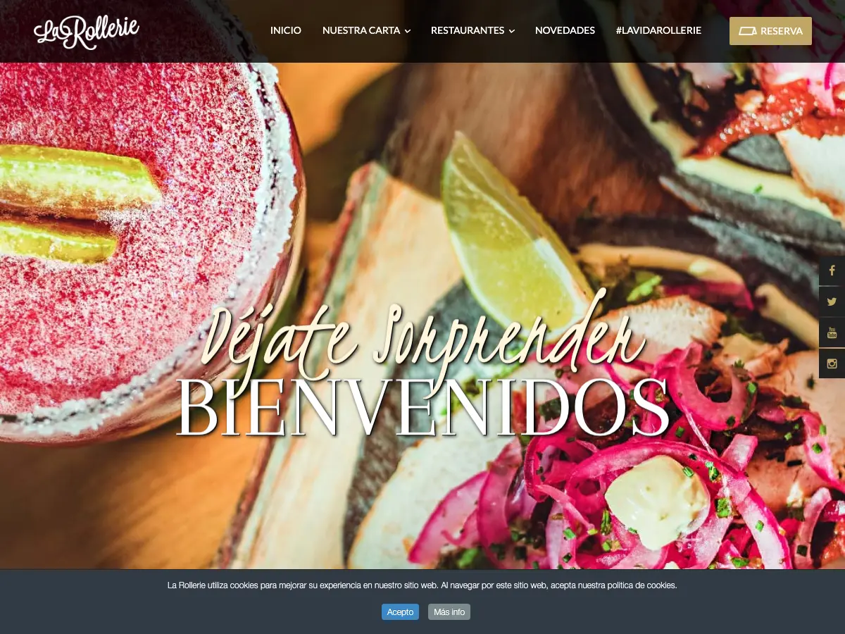 La Rollerie's website