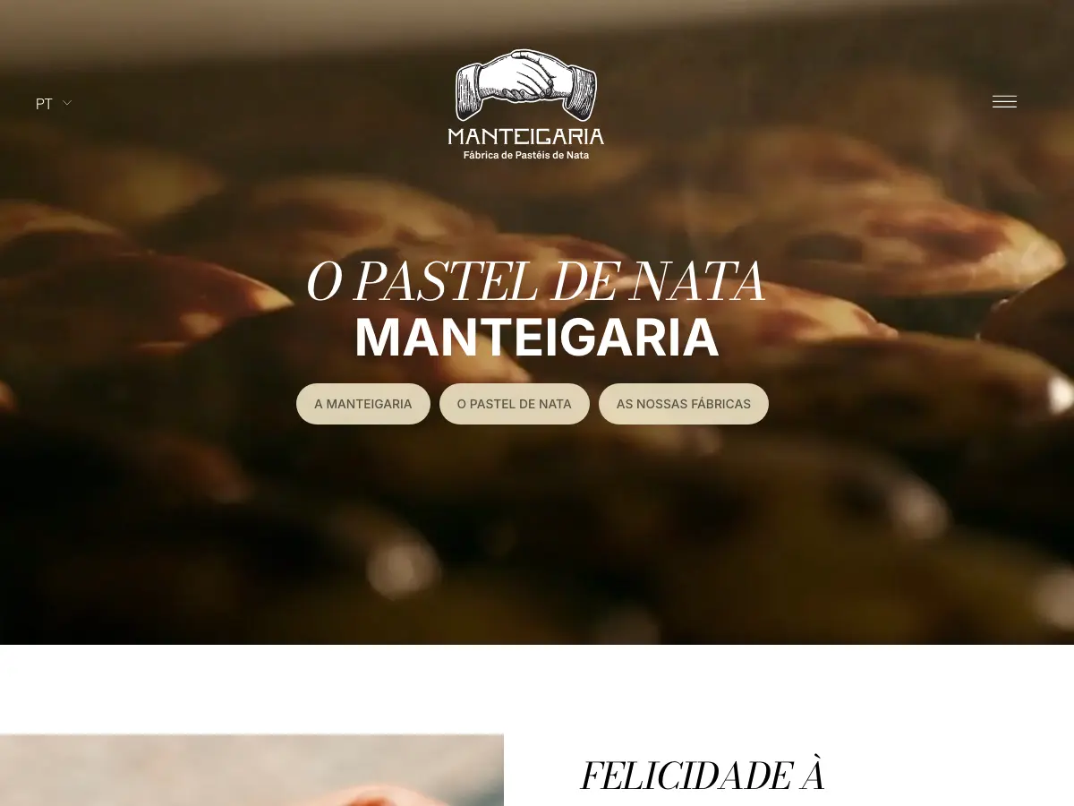 Manteigaria's website