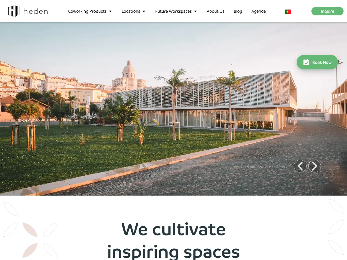 Heden Graça's website