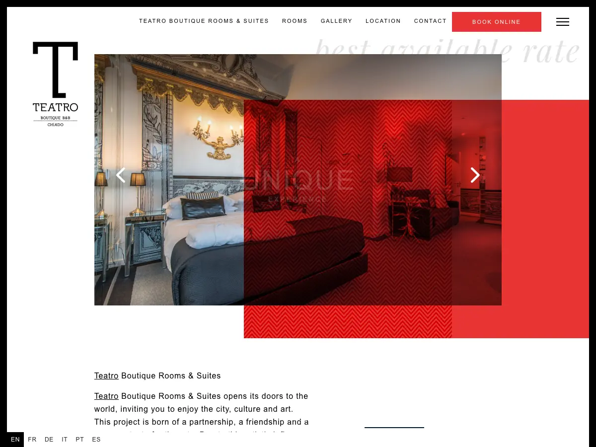 Teatro Cafe's website