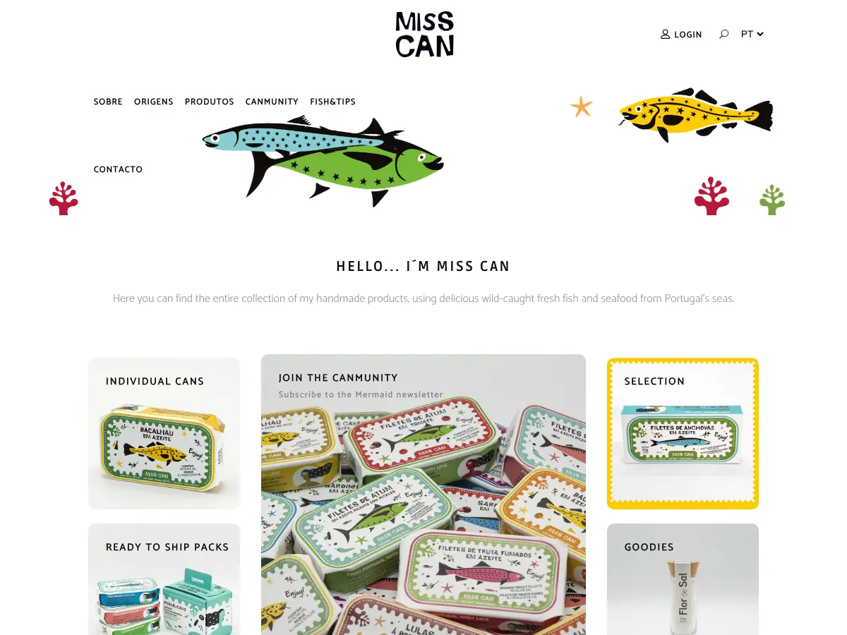 Miss Can's website