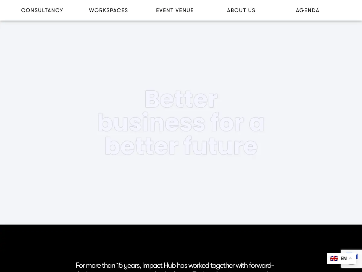 Impact Hub's website