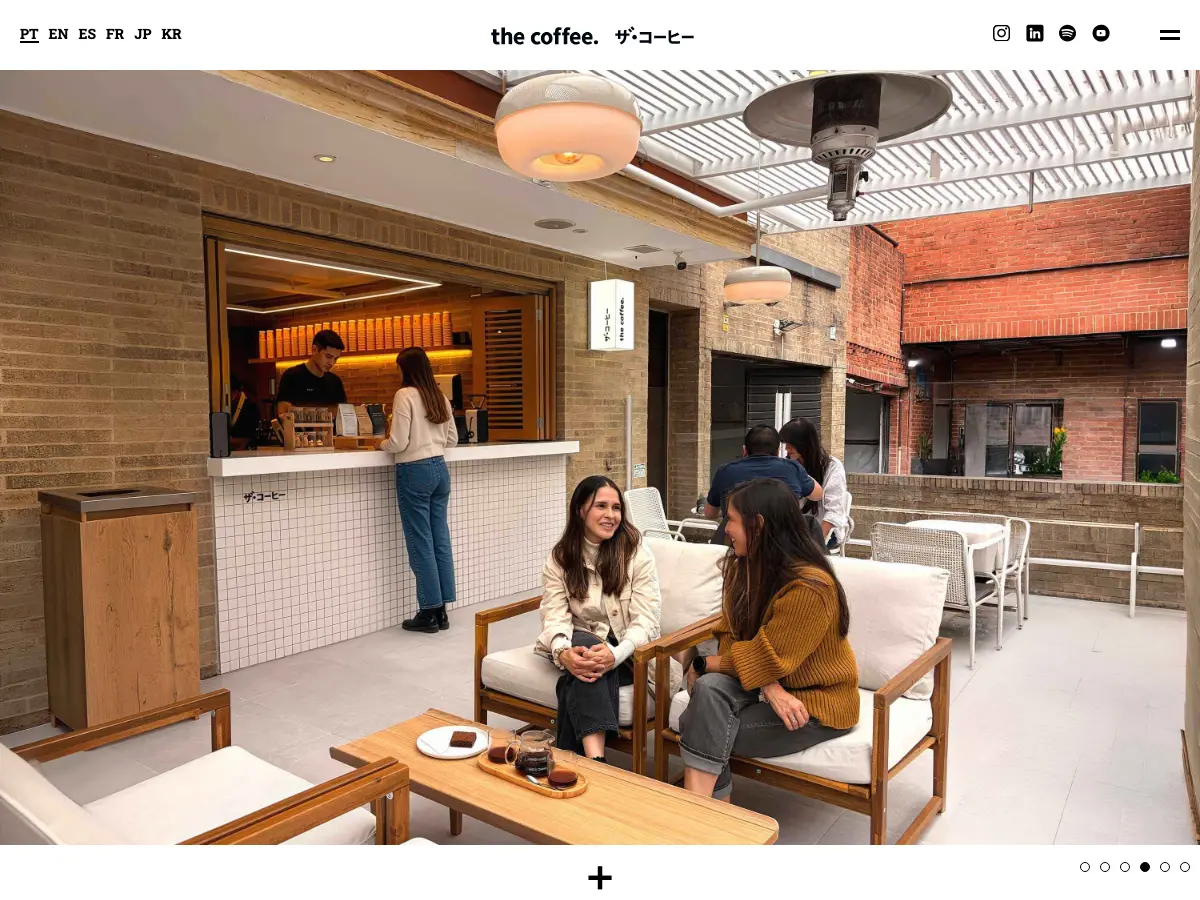 The Coffee's website