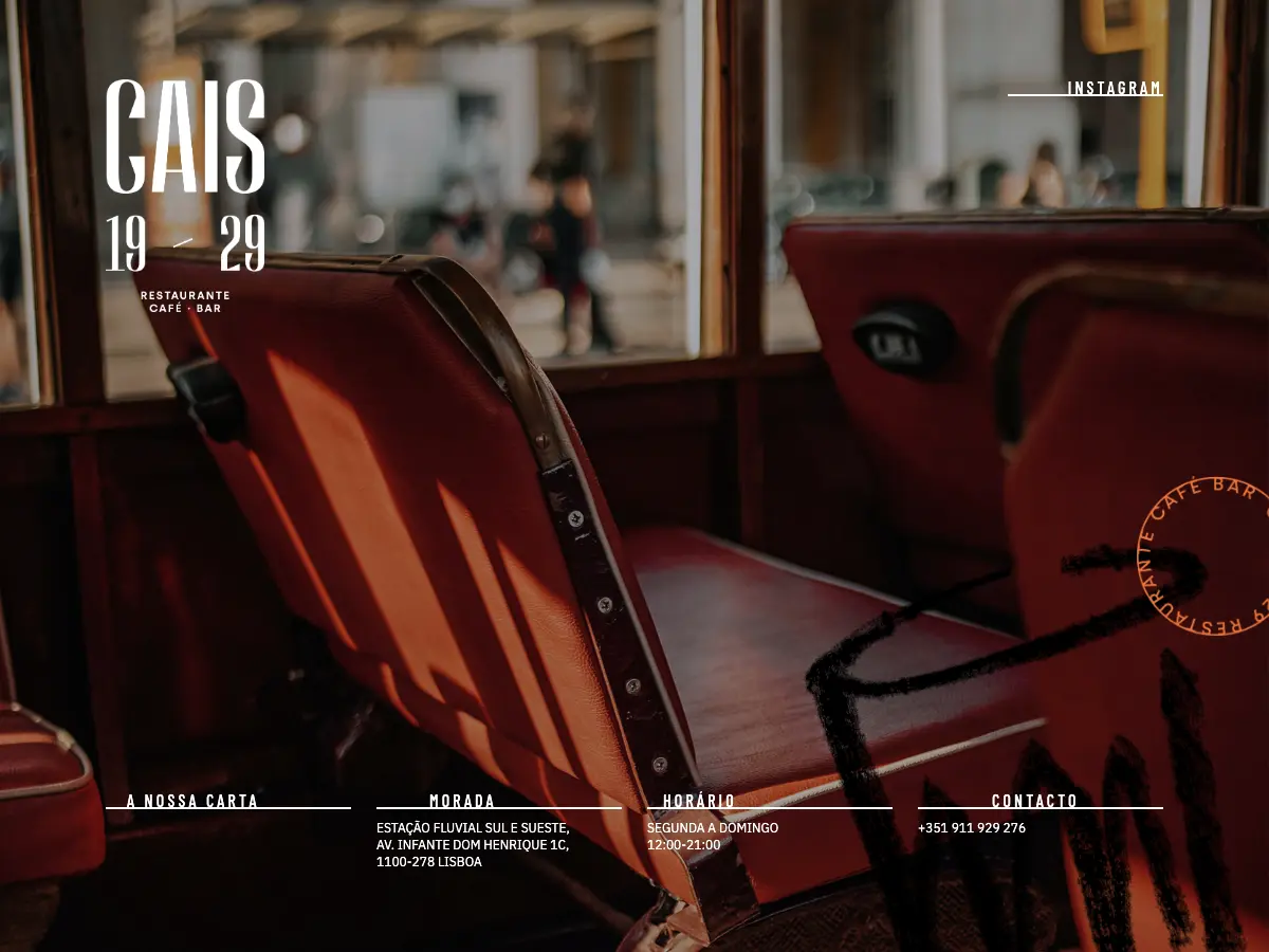 Cais 1929's website