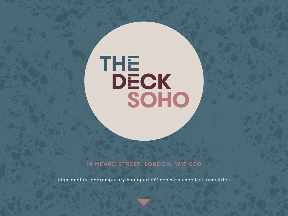 The Deck Soho's website