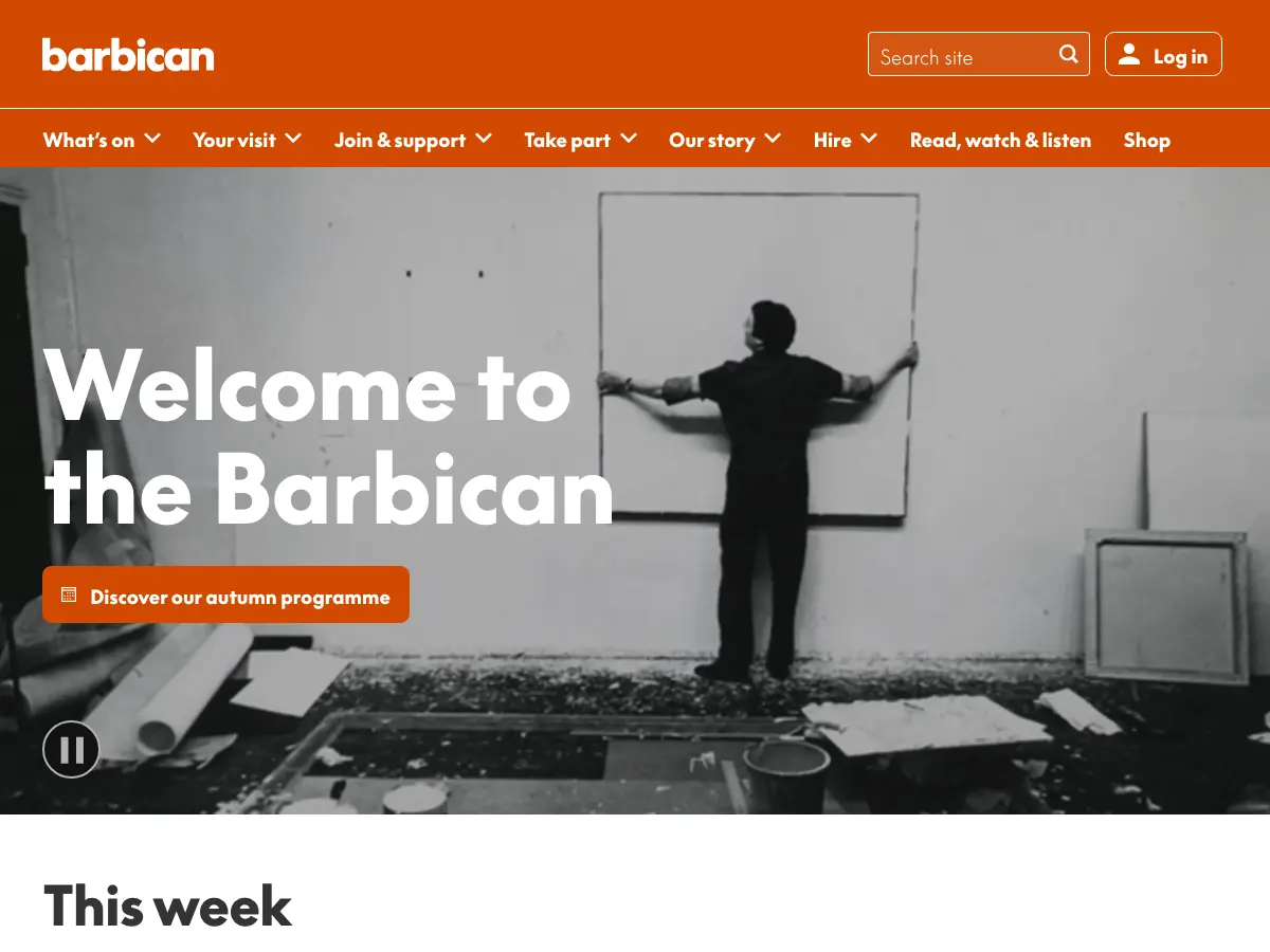 Barbican Foodhall's website