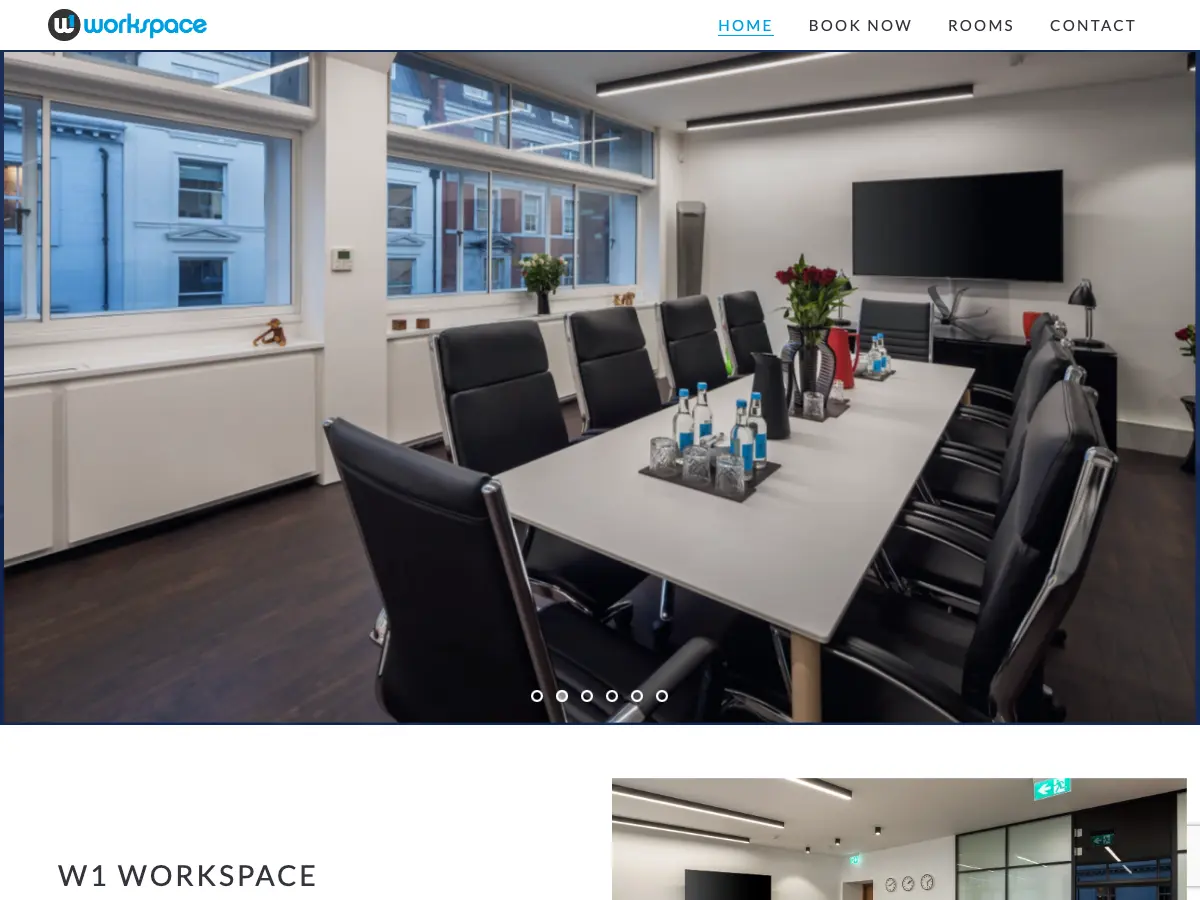 W1 Workspace's website