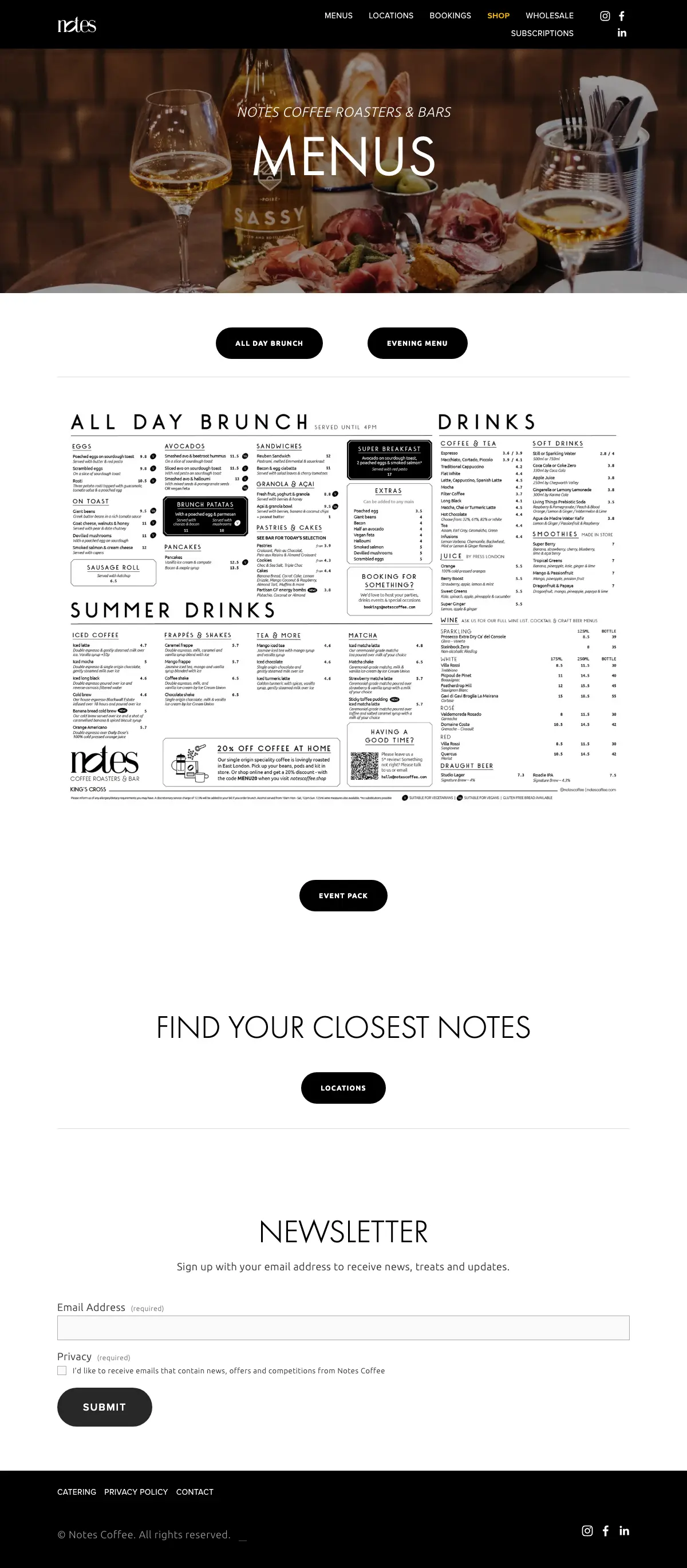 Notes Coffee Roasters & Bar | Trafalgar Square, photo 1