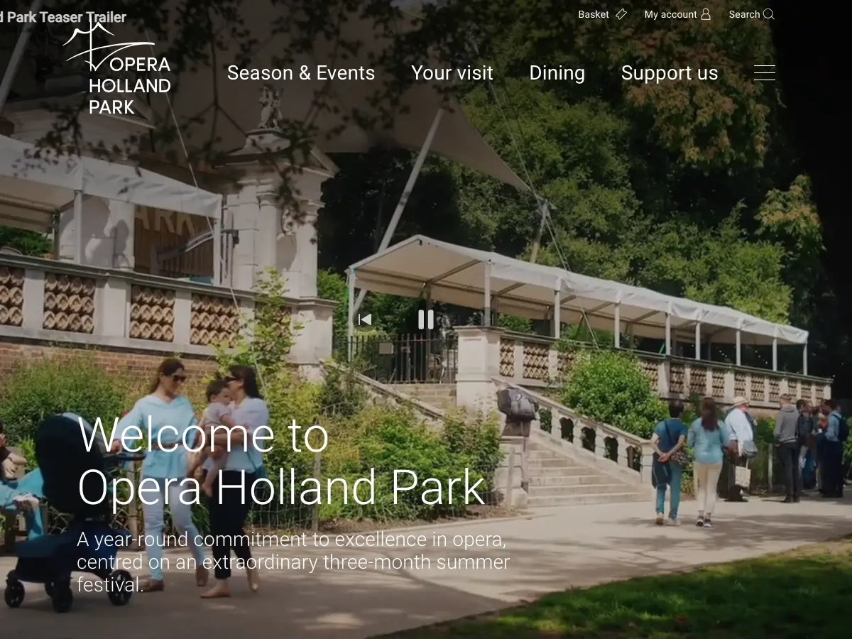 Safestay London Kensington Holland Park's website