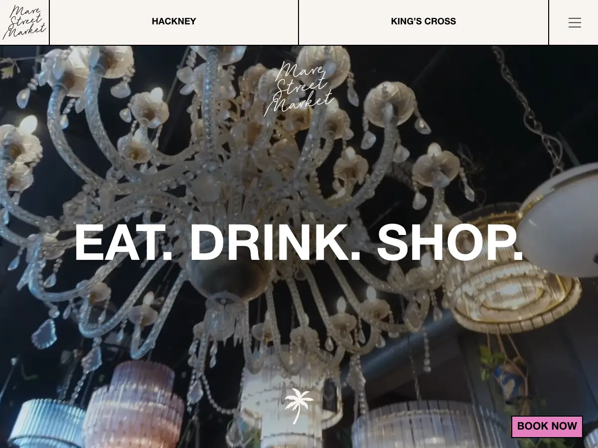 Mare Street Market's website