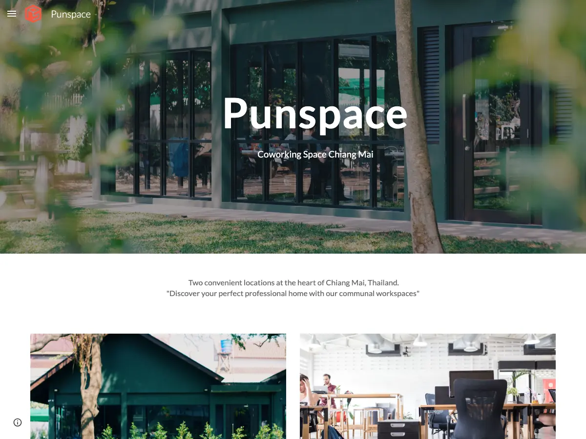 Punspace Wiang Kaew's website
