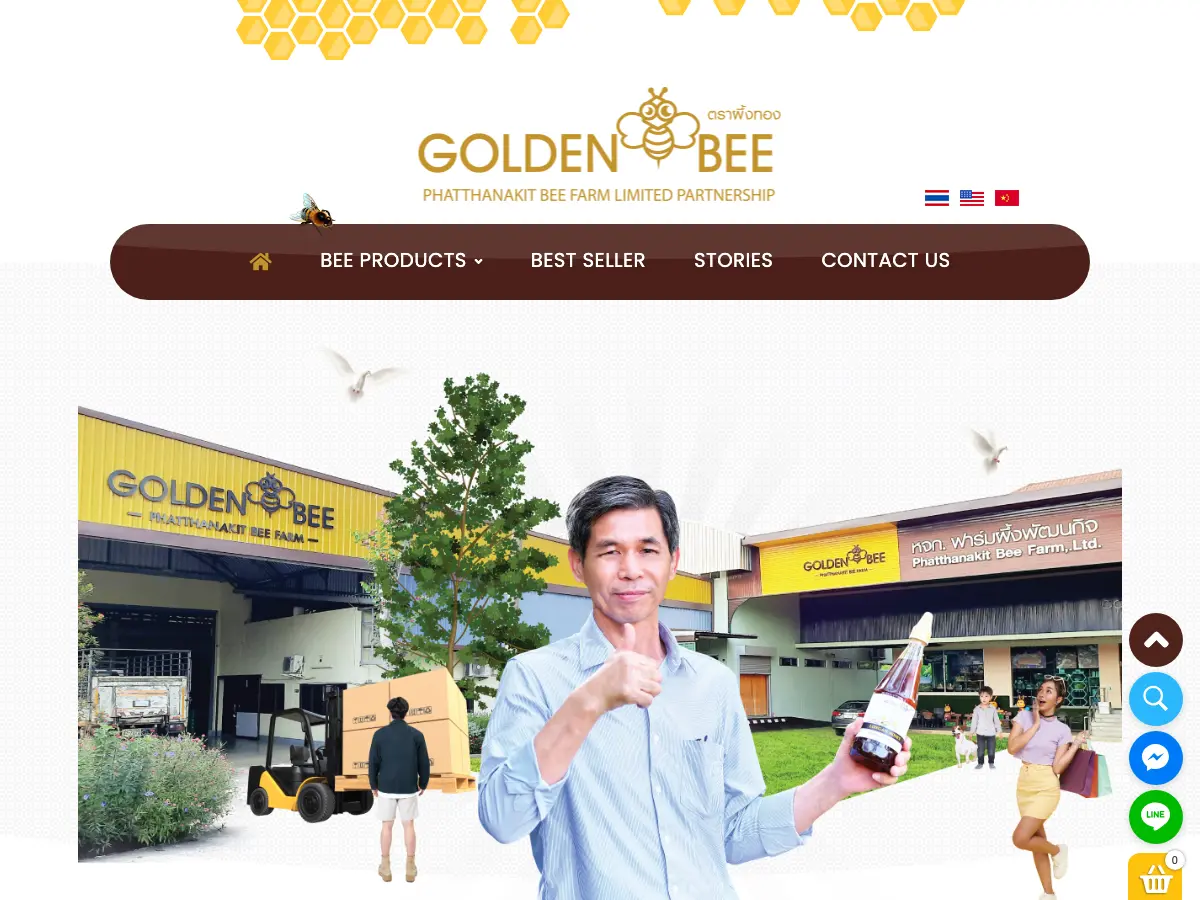 Golden Bee's website