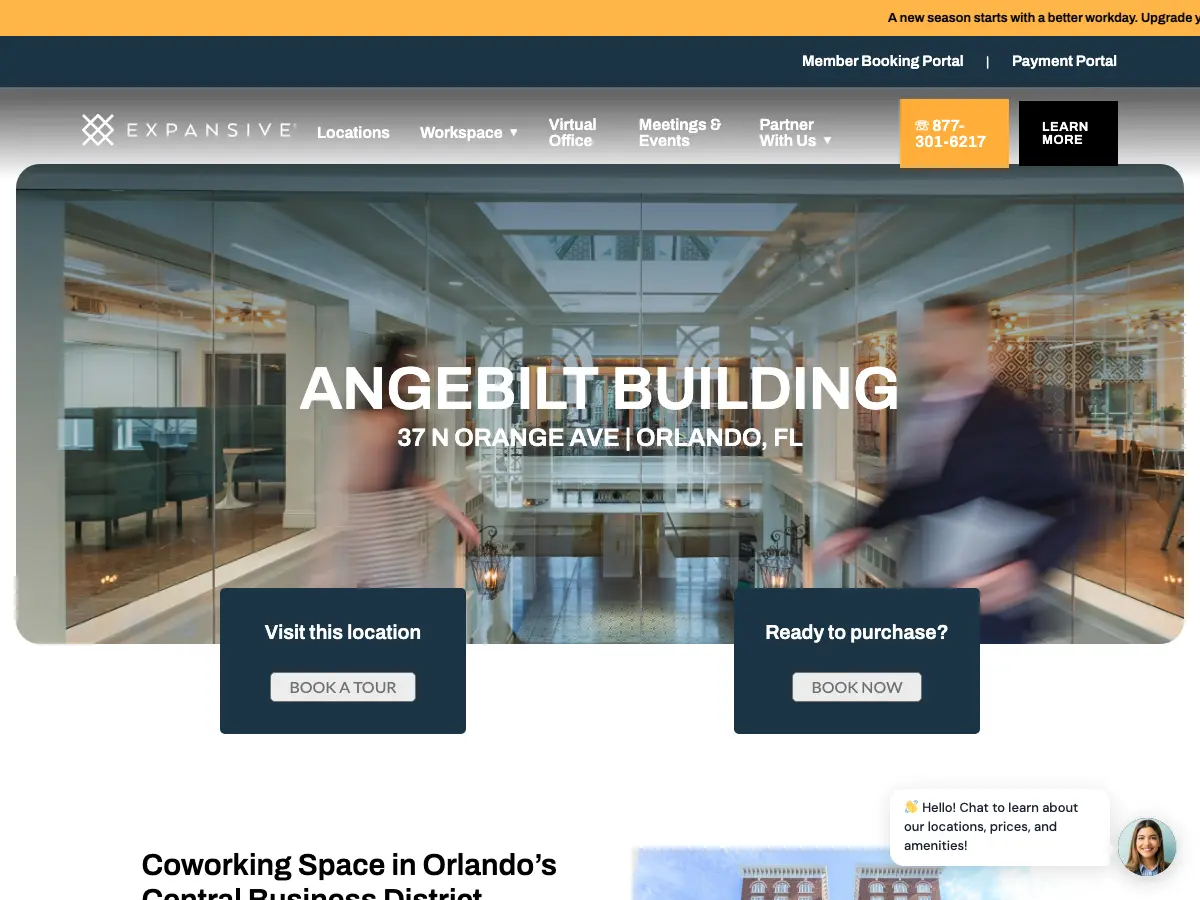 Expansive Angebilt Building's website